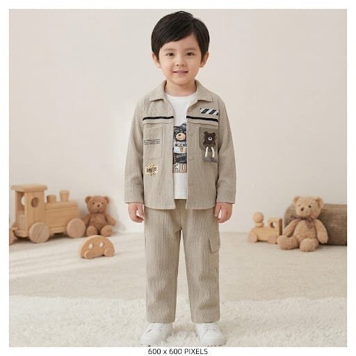 Boys' 3-Piece Corduroy Set - Image 2