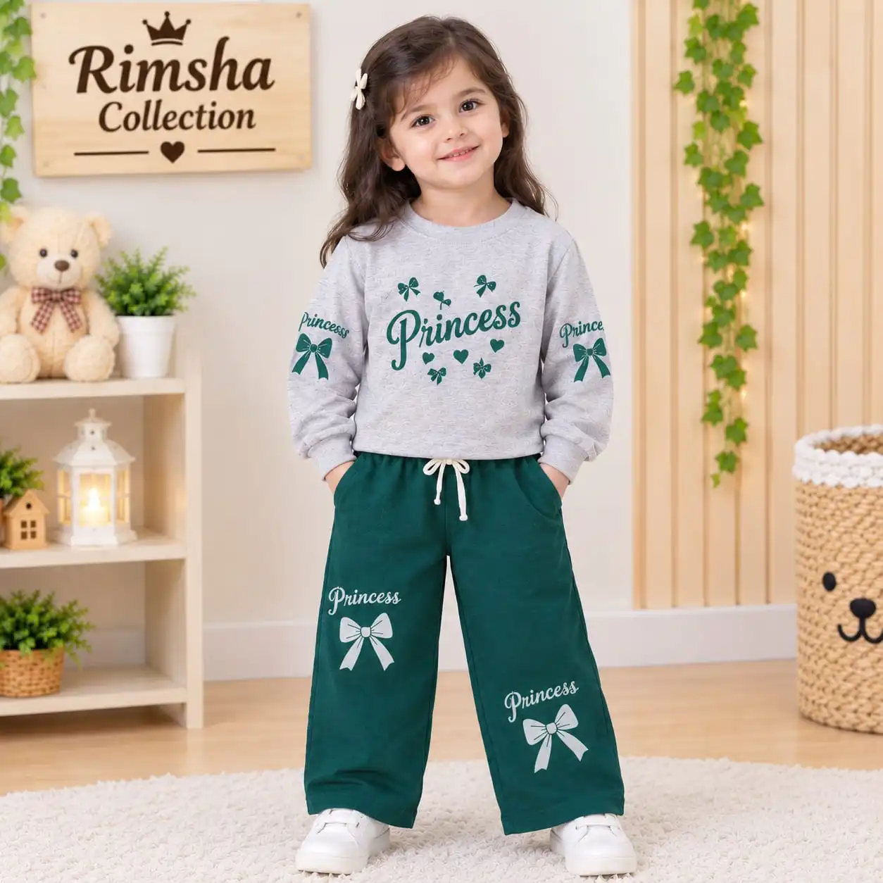 Girls Princess Tracksuit