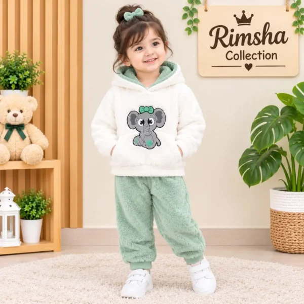 Baby Elephant Fleece Suit